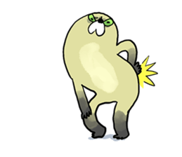 Hapless Mujiina sticker #13756478