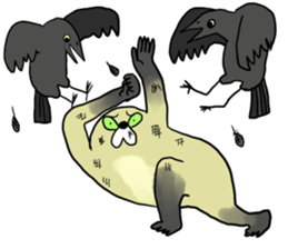 Hapless Mujiina sticker #13756496