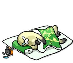 Hapless Mujiina sticker #13756500