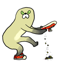 Hapless Mujiina sticker #13756504