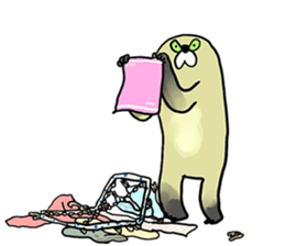 Hapless Mujiina sticker #13756508