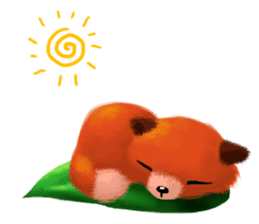 Soft Foxes sticker #13756520