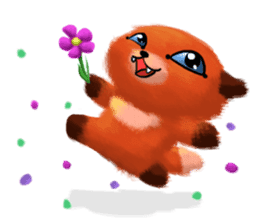 Soft Foxes sticker #13756527