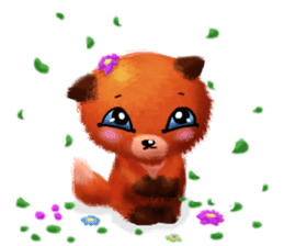Soft Foxes sticker #13756528