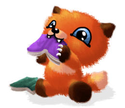 Soft Foxes sticker #13756529