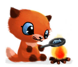 Soft Foxes sticker #13756532