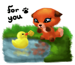 Soft Foxes sticker #13756539