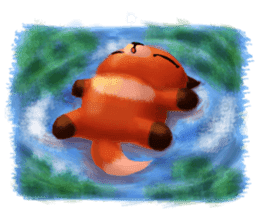 Soft Foxes sticker #13756540