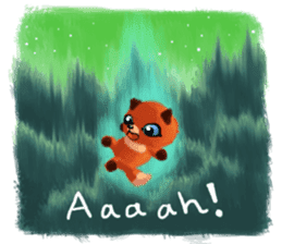 Soft Foxes sticker #13756542