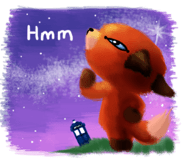 Soft Foxes sticker #13756544