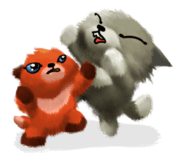 Soft Foxes sticker #13756550