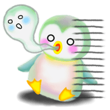 penguin pempem 27 negative sticker #13757040