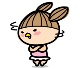 District travel girl 'JJOO' sticker #13757487