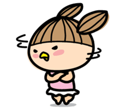 District travel girl 'JJOO' sticker #13757487