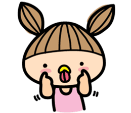 District travel girl 'JJOO' sticker #13757506