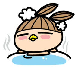 District travel girl 'JJOO' sticker #13757508