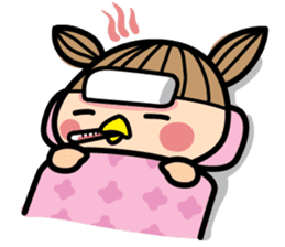 District travel girl 'JJOO' sticker #13757509