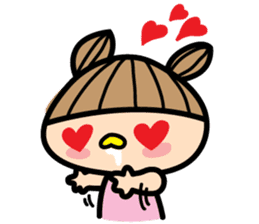 District travel girl 'JJOO' sticker #13757511