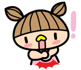 District travel girl 'JJOO' sticker #13757515