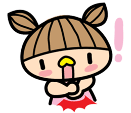 District travel girl 'JJOO' sticker #13757515