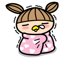 District travel girl 'JJOO' sticker #13757523