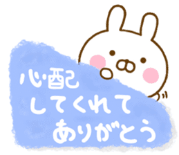 Rabbit Usahina Thanks sticker #13757644