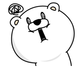 Tension increased Bear sticker #13757948