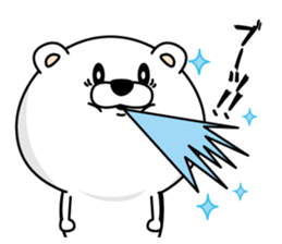Tension increased Bear sticker #13757960