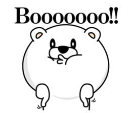 Tension increased Bear sticker #13757963