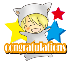 In a nutshell the hamster greetings sticker #13758275