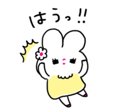 Sexy Bunny:Usarun sticker #13758424