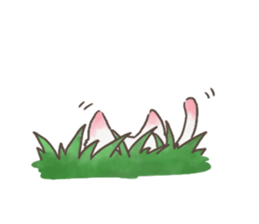 Daily life of White Cat. sticker #13758481