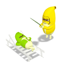 SUPER BANANA Caesar & Robin (2nd ver.) sticker #13758497