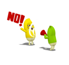 SUPER BANANA Caesar & Robin (2nd ver.) sticker #13758500