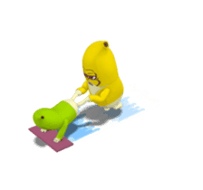 SUPER BANANA Caesar & Robin (2nd ver.) sticker #13758503