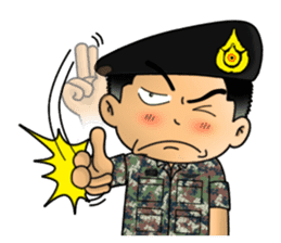 Royal Thai Army 4 sticker #13758596