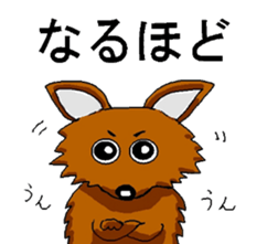 For now, chihuahua sticker #13758641