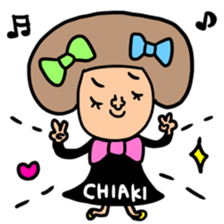 Many set chiaki sticker #13758810