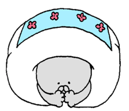 Life of the domestic cat the 2nd day sticker #13759427