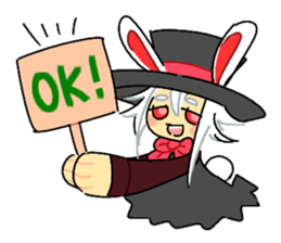 Rabbit & March Hare sticker #13759456