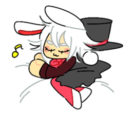 Rabbit & March Hare sticker #13759469