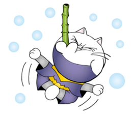 The Cat Ninja Fighter sticker #13759521