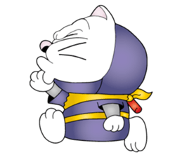 The Cat Ninja Fighter sticker #13759525