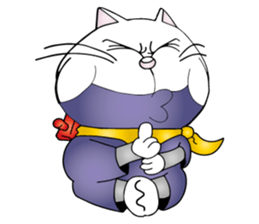 The Cat Ninja Fighter sticker #13759526
