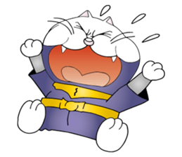 The Cat Ninja Fighter sticker #13759527