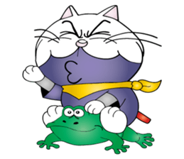The Cat Ninja Fighter sticker #13759529