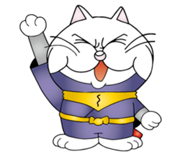The Cat Ninja Fighter sticker #13759535