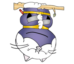 The Cat Ninja Fighter sticker #13759536