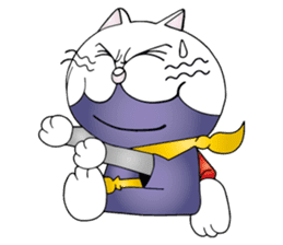 The Cat Ninja Fighter sticker #13759537