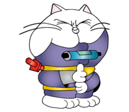 The Cat Ninja Fighter sticker #13759538